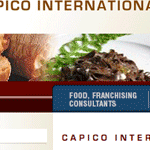 Caprico International web site design
